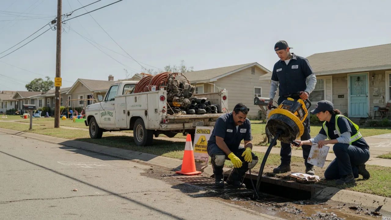 Drain Cleaning in Glen Flora, TX near me